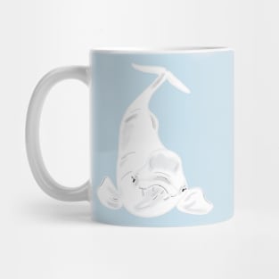 Beluga Whale - Cartoon Mug